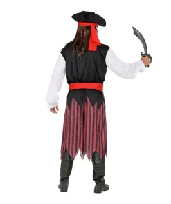 WIDMANN Déguisement Pirate Des Caraïbes Du S Au XXXL (chemise Avec Veste, Pantalon, Ceinture, Bandeau, Chapeau) -Mon deguisement Magasin deguisement pirate des caraibes du s au xxxl chemise avec veste pantalon ceinture bandeau chapeau 2