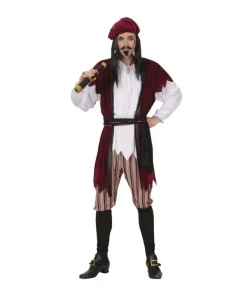 WIDMANN Déguisement Pirate Des Caraïbes Homme (chemise Avec Gilet, Pantalon, Ceinture, Bandeau) -Mon deguisement Magasin deguisement pirate des caraibes homme chemise avec gilet pantalon ceinture bandeau 2