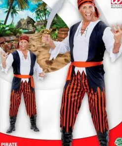 WIDMANN Déguisement Pirate Des Caraïbes Homme Du S Au XL