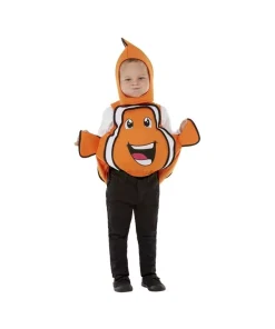 Smiffys Déguisement Poisson-clown Pour Tout-petit, Orange (haut Et Bonnet) -Mon deguisement Magasin deguisement poisson clown pour tout petit orange haut et bonnet 2