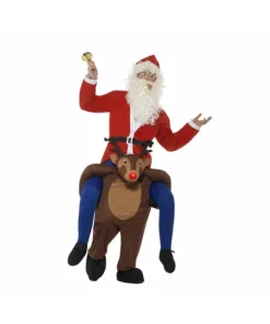 Smiffys Déguisement Porté Père Noël Sur Renne Adulte (combinaison) 5 Smiffys Déguisement Porté Père Noël Sur Renne Adulte (combinaison) -Mon deguisement Magasin deguisement porte pere noel sur renne adulte combinaison 2