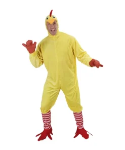 WIDMANN Déguisement Poulet Jaune, Adulte