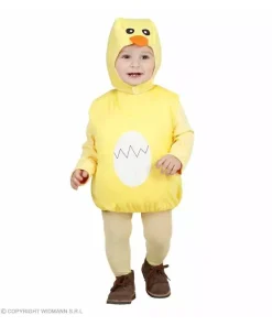 WIDMANN Déguisement Poussin Jaune Pour Bébé