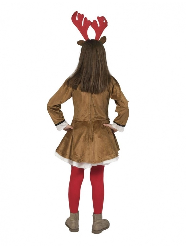 Déguisement Renne De Noël Pour Fille 2 Déguisement Renne De Noël Pour Fille – Image 2