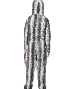 Smiffys Déguisement Serpent, Gris, Enfant (combinaison à Capuche) 5 Smiffys Déguisement Serpent, Gris, Enfant (combinaison à Capuche) -Mon deguisement Magasin deguisement serpent gris enfant combinaison a capuche 2