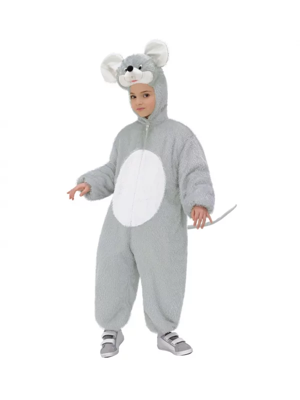 WIDMANN Déguisement Souris Enfant (combinaison à Capuche/masque) 1 WIDMANN Déguisement Souris Enfant (combinaison à Capuche/masque)