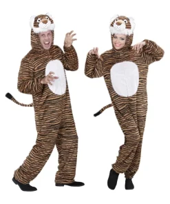 WIDMANN Déguisement Tigre, Adulte Marron Et Noir