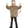 WIDMANN Déguisement Veste Peluche à Capuche Avec Tête De Léopard