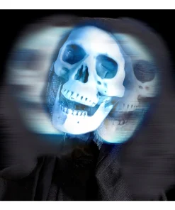 WIDMANN Faucheuse Animée Avec Tête Tournante, Sonore Et Lumineuse Pour Halloween -Mon deguisement Magasin faucheuse animee avec tete tournante sonore et lumineuse pour halloween 4