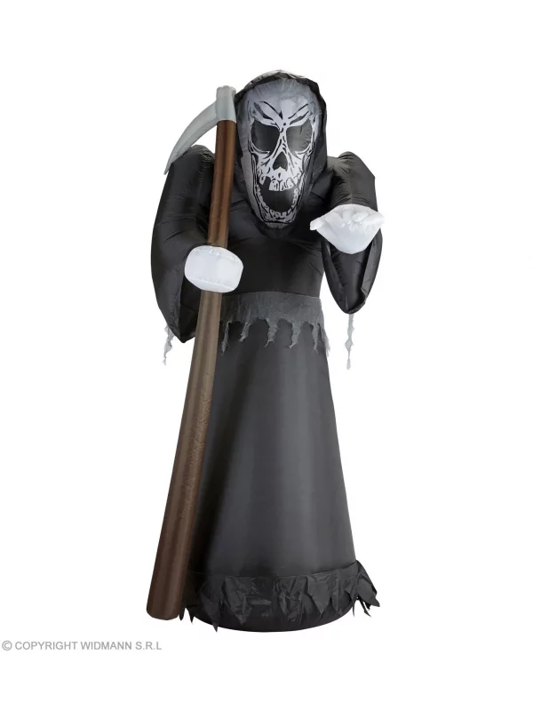 WIDMANN Faucheuse Gonflable Lumineuse Avec Ventilateur - 122 Cm 3 WIDMANN Faucheuse Gonflable Lumineuse Avec Ventilateur - 122 Cm – Image 3