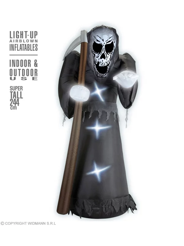 WIDMANN Faucheuse Lumineuse Gonflable - 244 Cm 1 WIDMANN Faucheuse Lumineuse Gonflable - 244 Cm