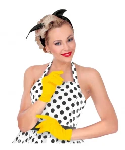 WIDMANN Gants Jaunes Pour Adulte -Mon deguisement Magasin gants jaunes pour adulte 2