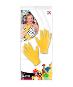 WIDMANN Gants Jaunes Pour Adulte -Mon deguisement Magasin gants jaunes pour adulte 4