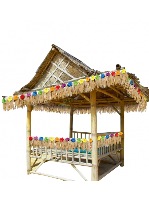 WIDMANN Guirlande à Franges Avec Hibiscus Pour Décoration Tropicale 3 WIDMANN Guirlande à Franges Avec Hibiscus Pour Décoration Tropicale – Image 3