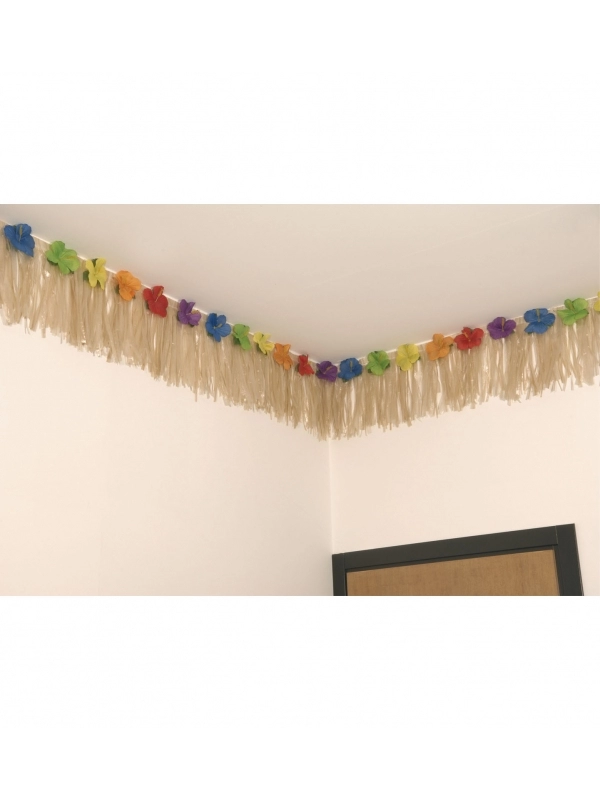 WIDMANN Guirlande à Franges Avec Hibiscus Pour Décoration Tropicale 1 WIDMANN Guirlande à Franges Avec Hibiscus Pour Décoration Tropicale