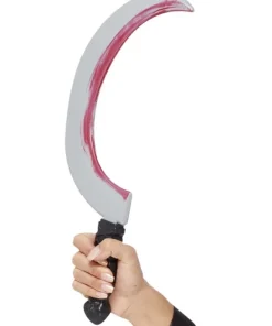 Smiffys Halloween Faucille, Avec Tache De Sang 43cm