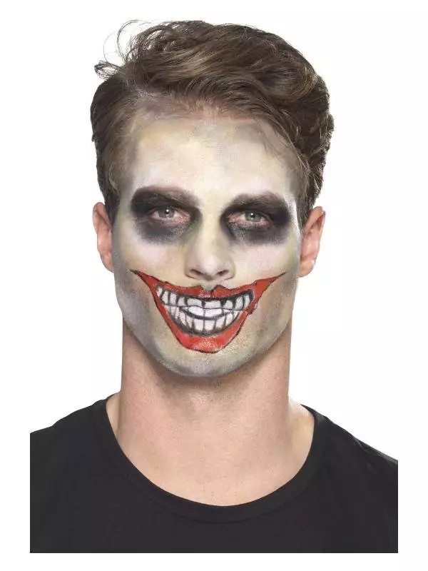 Smiffys Kit Maquillage Clown De La Mort (tatouage Visage, Peinture, Sangs Et Applicateurs) 4 Smiffys Kit Maquillage Clown De La Mort (tatouage Visage, Peinture, Sangs Et Applicateurs) – Image 4
