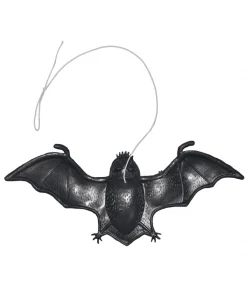 Lot De 6 Chauve-souris Noires De 15 Cm à Suspendre