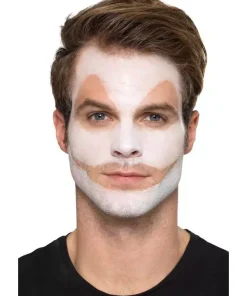 Smiffys Maquillage à L'eau Clown Sanguinaire (3 Couleurs, Faux Sang, Nez, Dents, éponge, Brosse) -Mon deguisement Magasin maquillage a l eau clown sanguinaire 3 couleurs faux sang nez dents eponge brosse 4