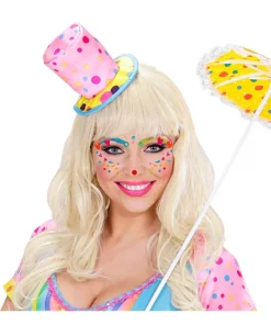 WIDMANN Maquillage Clown Avec Paillettes Par Transfert