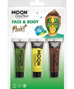 Smiffys Maquillage Moon Création, Visage Corps Multicolore