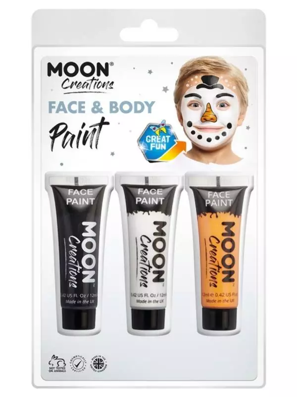 Smiffys Maquillage Moon Création, Visage Corps Multicolore – Image 3