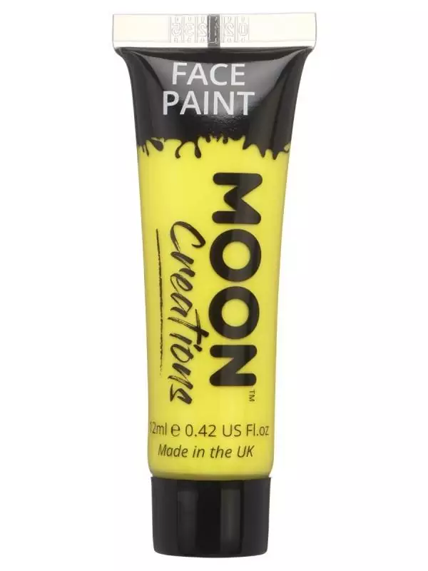 Smiffys Maquillage Moon Créations Visage Et Corps, Jaune, 12 Ml 3 Smiffys Maquillage Moon Créations Visage Et Corps, Jaune, 12 Ml – Image 3
