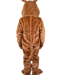 ESPA - Funny Fashion Mascotte Bulldog Marron Adulte Avec Accessoires -Mon deguisement Magasin mascotte bulldog marron adulte avec accessoires 3