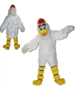 ESPA - Funny Fashion Mascotte Canard Blanc Adulte Avec Accessoires