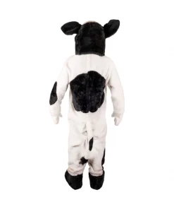 ESPA - Funny Fashion Mascotte De Vache Noir Et Blanc Avec Accessoires -Mon deguisement Magasin mascotte de vache noir et blanc avec accessoires 2