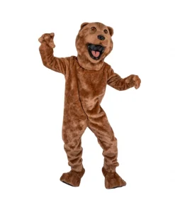 ESPA - Funny Fashion Mascotte Ours Brun Adulte Avec Accessoires