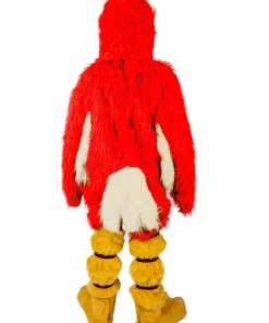 ESPA - Funny Fashion Mascotte Perroquet Vert Ou Rouge Adulte Avec Accessoires -Mon deguisement Magasin mascotte perroquet vert ou rouge adulte avec accessoires 4