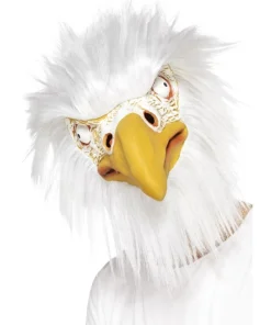 Smiffys Masque Aigle Latex Et Fourrure