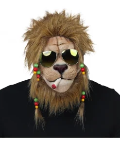 WIDMANN Masque De Lion Rasta Avec Lunettes De Soleil