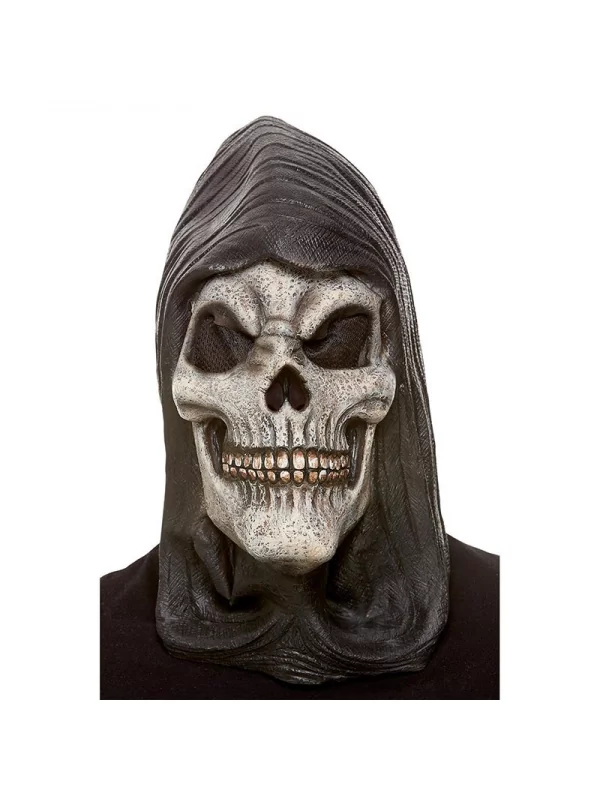 Smiffys Masque De Squelette à Capuche (latex) 1 Smiffys Masque De Squelette à Capuche (latex)