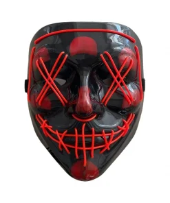 Masque Effrayant Halloween Avec Lumière