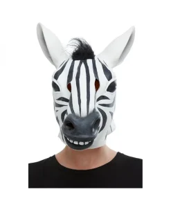 Smiffys Masque Intégral Zèbre (Latex - Adulte)