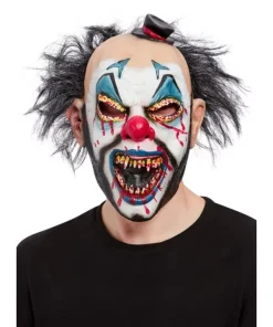 Smiffys Masque Tête De Clown Maléfique, Latex
