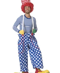Pantalon De Clown Homme Avec Bretelles