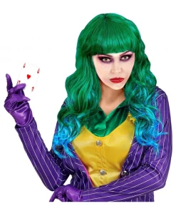 WIDMANN Perruque Verte Femme De Joker Maléfique
