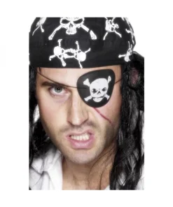 Poche-oeil Pirate Avec Tête De Mort