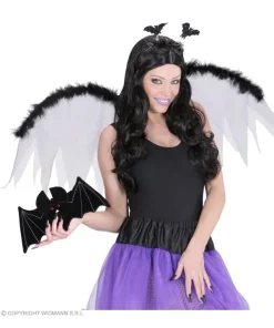 WIDMANN Pochette Chauve-souris Noire, Femme Et Fille -Mon deguisement Magasin pochette chauve souris noire femme et fille 3