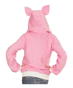 WIDMANN Polaire Avec Capuche Tête De Cochon Pour Adulte -Mon deguisement Magasin polaire avec capuche tete de cochon pour adulte 3