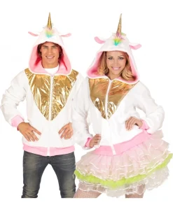 WIDMANN Polaire Licorne Avec Capuche Pour Adulte