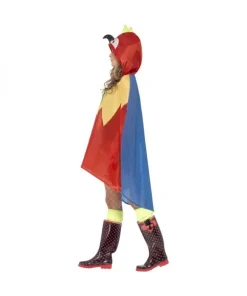 Smiffys Poncho Party Imperméable Perroquet -Mon deguisement Magasin poncho party impermeable perroquet 3