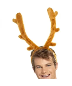 Smiffys Serre Tête Cornes De Cerf Marron