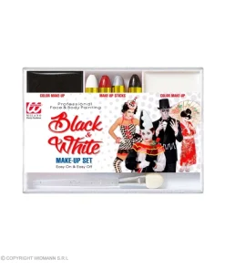 WIDMANN Set Maquillage (4 Crayons, 2 Fards Applicateur)